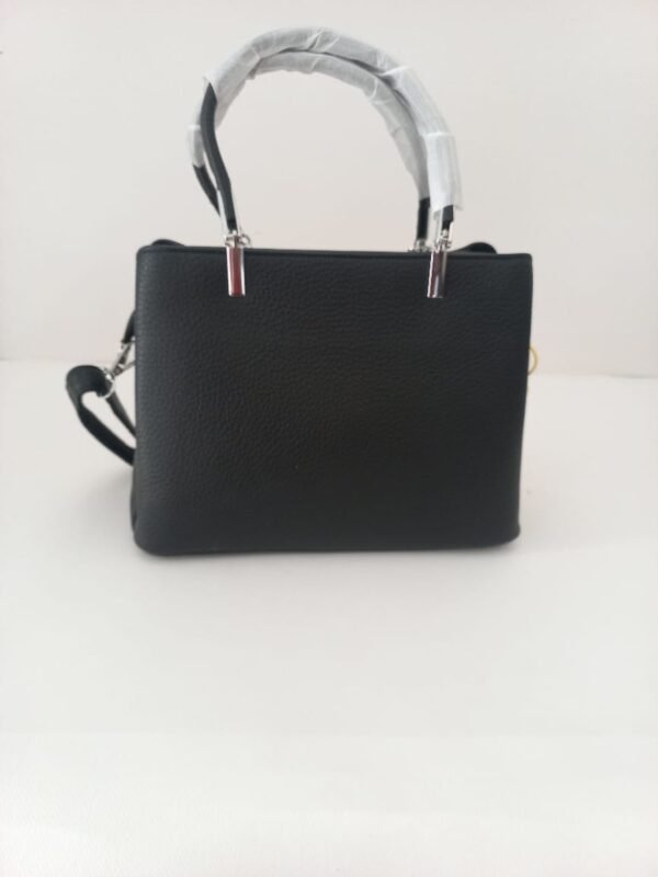 ROYAL BLACK LEATHER BAG - Image 2