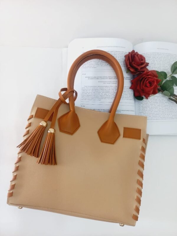 IVORY CHARM LEATHER BAG